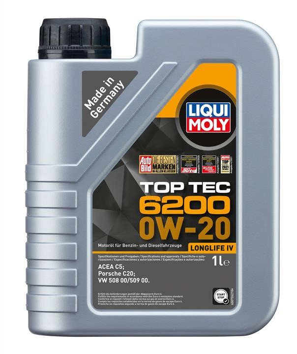 Liqui Moly 20787 Engine oil Liqui Moly Top Tec 6200 0W-20, 1L 20787