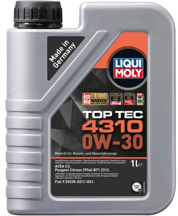 Liqui Moly 2361 Engine oil Liqui Moly Top Tec 4310 0W-30, 1L 2361
