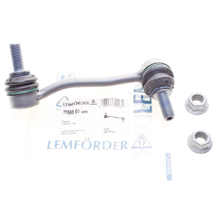 Front anti roll bar link Lemforder 30665 01