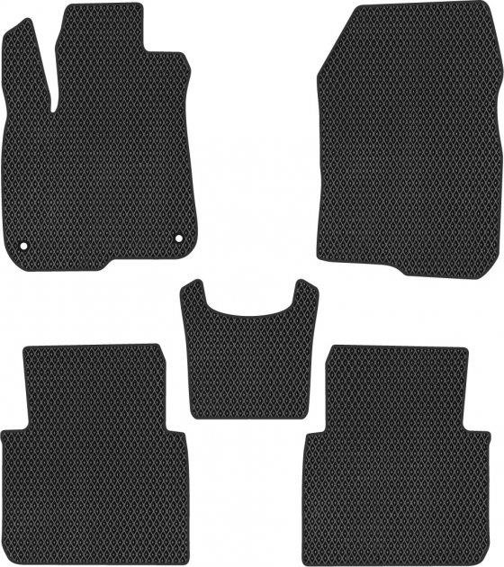EVAtech HA1469C5TL2RBB Floor mats for Honda CR-V (2020-), schwarz HA1469C5TL2RBB