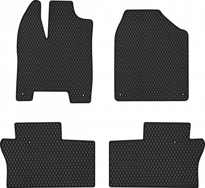 EVAtech HA1486PV4TL6RBB Floor mats for Honda Pilot (2015-), schwarz HA1486PV4TL6RBB