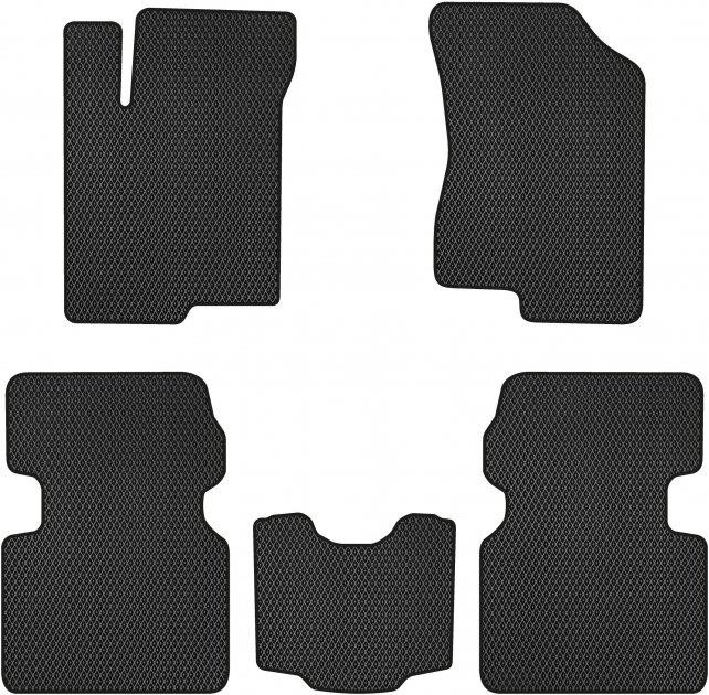 EVAtech HY1511CV5RBB Floor mats for Hyundai Sonata (2005-2010), schwarz HY1511CV5RBB