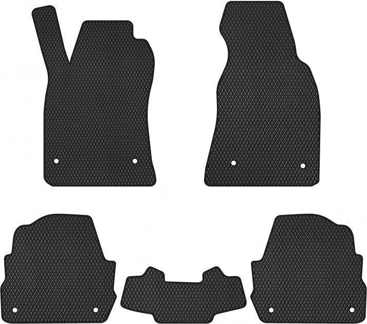EVAtech AU31012CV5AV8RBB Floor mats for Audi A6 (2001-2004), schwarz AU31012CV5AV8RBB