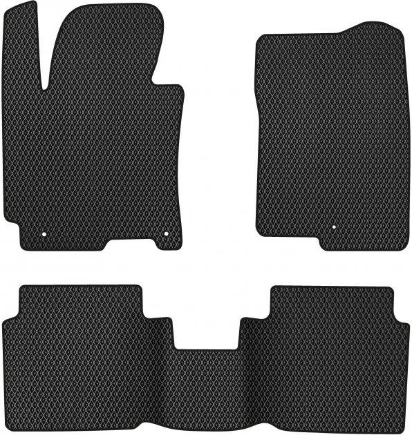 EVAtech HY1975Z3LA3RBB Floor mats for Hyundai Elantra (2010-2015), black HY1975Z3LA3RBB