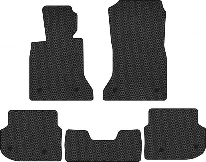 EVAtech BM31054CB5BW8RBB Floor mats for BMW 5 Series (2010-2013), black BM31054CB5BW8RBB