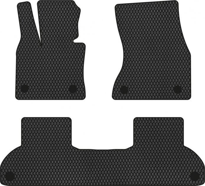 EVAtech BM330Z3BW6RBB Floor mats for BMW X5 (2013-2018), black BM330Z3BW6RBB
