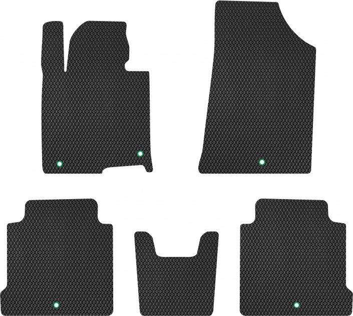 EVAtech KI1618CV5KH5RBB Floor mats for Kia Cadenza (2019-), black KI1618CV5KH5RBB