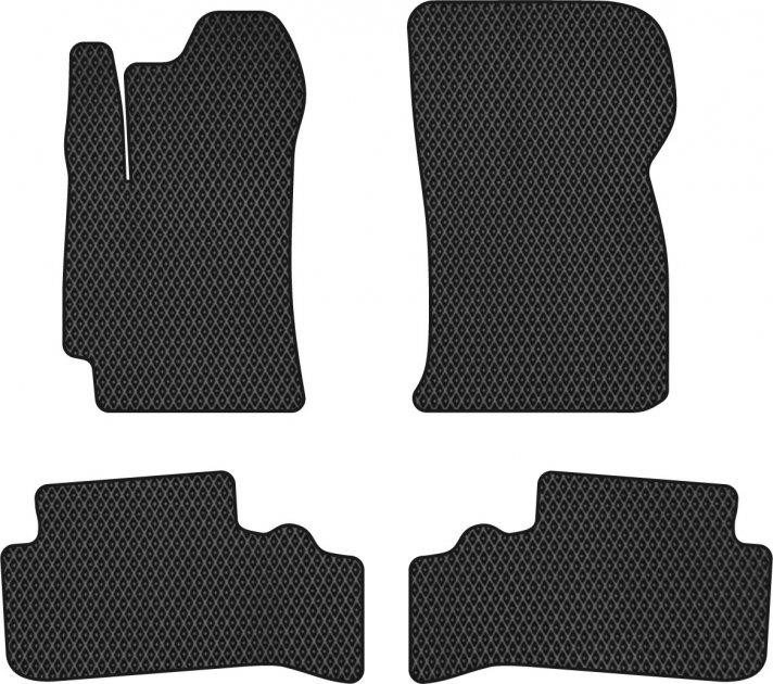 EVAtech CT344P4RBB Floor mats for Chevrolet Lanos (2005-2017), schwarz CT344P4RBB