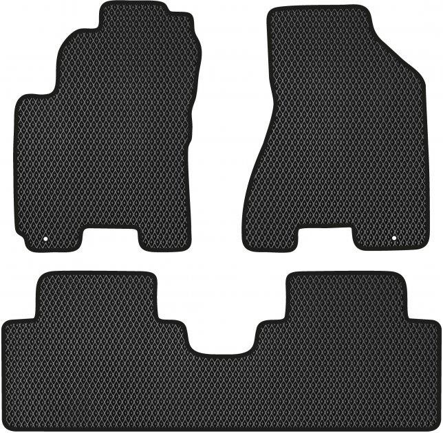 EVAtech KI2954ZG3LA2RBB Floor mats for Kia Sportage (2004-2010), black KI2954ZG3LA2RBB