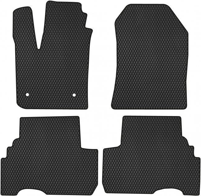 EVAtech DA1832PV4CP2RBB Floor mats for Dacia Lodgy (2012-), black DA1832PV4CP2RBB