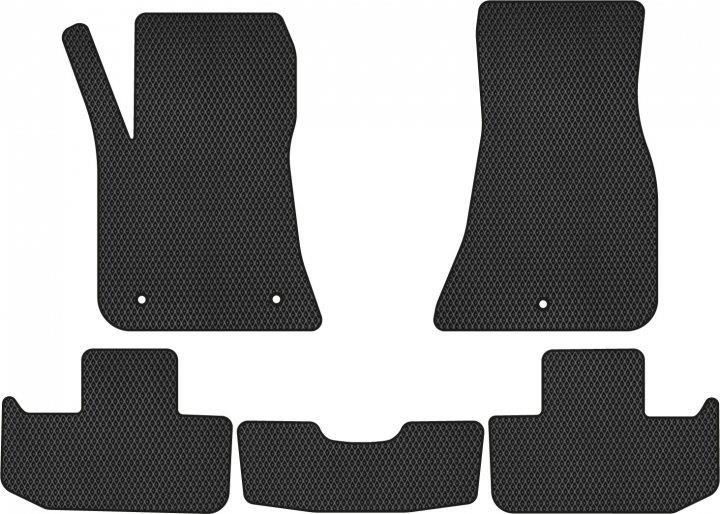EVAtech DE356C5TL3RBB Floor mats for Dodge Challenger (2008-2015), schwarz DE356C5TL3RBB