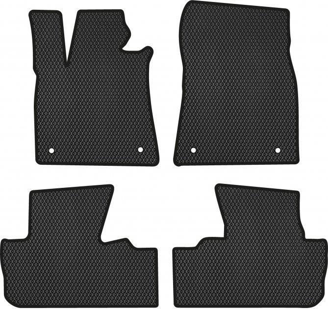EVAtech LS11649P4TL4RBB Floor mats for Lexus RX (2015-), black LS11649P4TL4RBB