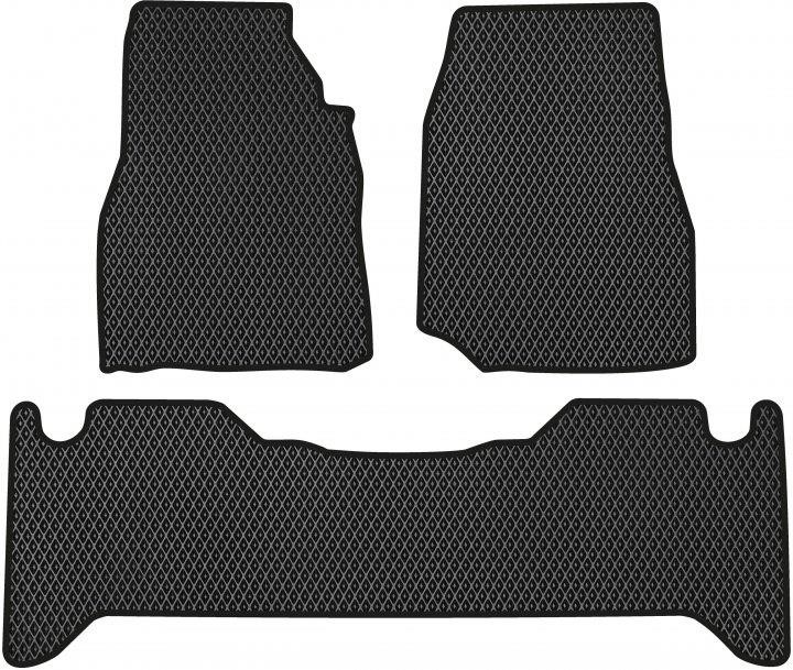EVAtech LS11177ZB3RBB Floor mats for Lexus LX470 (2002-2007), schwarz LS11177ZB3RBB