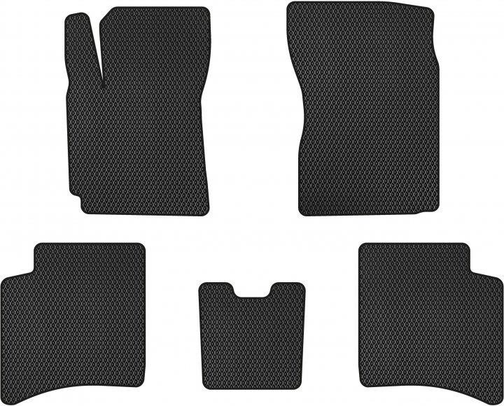 EVAtech GY3600C5RBB Floor mats for Geely MK (2006-), black GY3600C5RBB