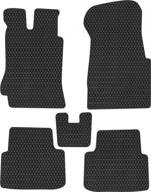 EVAtech HA1463C5RBB Floor mats for Honda Civic (1991-1995), black HA1463C5RBB
