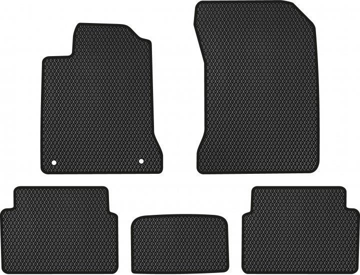 EVAtech RT11223CB5RN2RBB Floor mats for Renault Laguna (2010-2015), black RT11223CB5RN2RBB