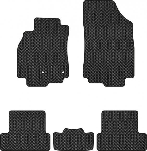 EVAtech RT3635CG5AV2RBB Floor mats for Renault Megane (2008-2016), black RT3635CG5AV2RBB