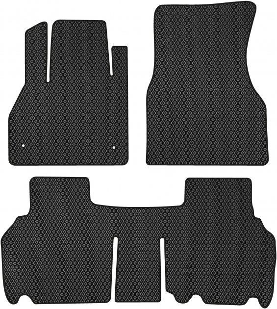 EVAtech RT1830Z3RN2RBB Floor mats for Renault Kangoo (2013-2021), black RT1830Z3RN2RBB