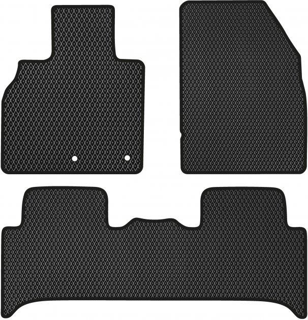 EVAtech RT1828ZG3RN2RBB Floor mats for Renault Grand Scenic (2009-2015), black RT1828ZG3RN2RBB
