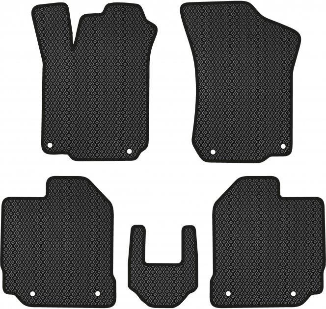 EVAtech SK11552C5TL8RBB Floor mats for Skoda Octavia Tour (1996-2010), schwarz SK11552C5TL8RBB