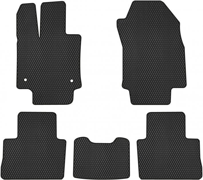 EVAtech TY1809CV5TL2RBB Floor mats for Toyota RAV4 (2018-), black TY1809CV5TL2RBB