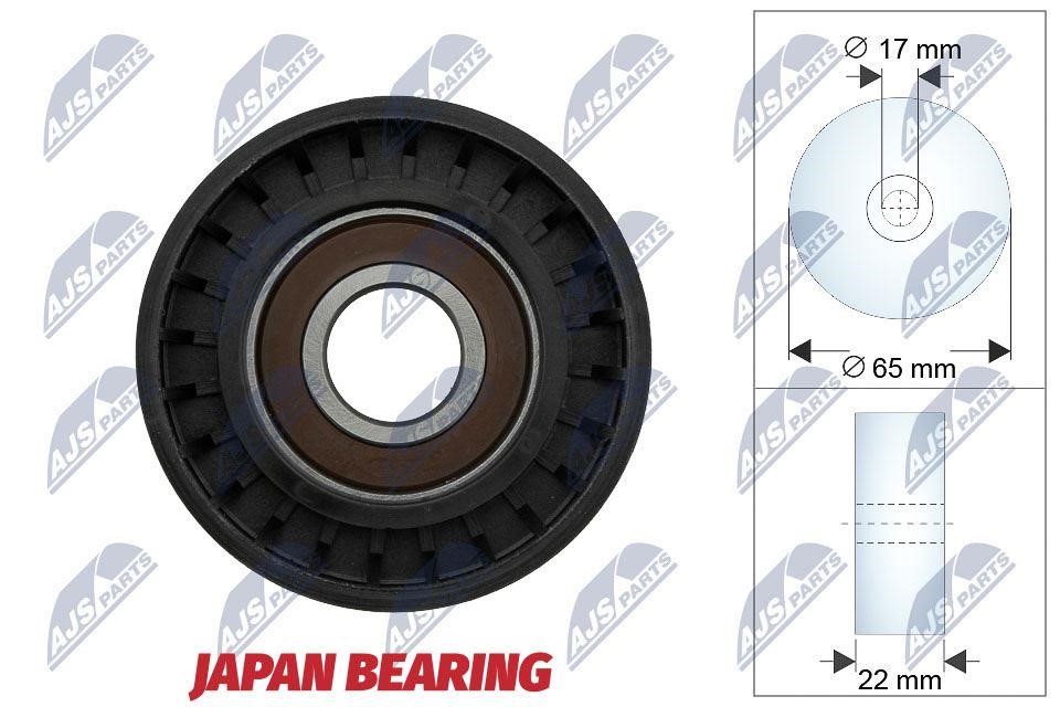 RNKME086 NTY Drive belt tensioner pulley