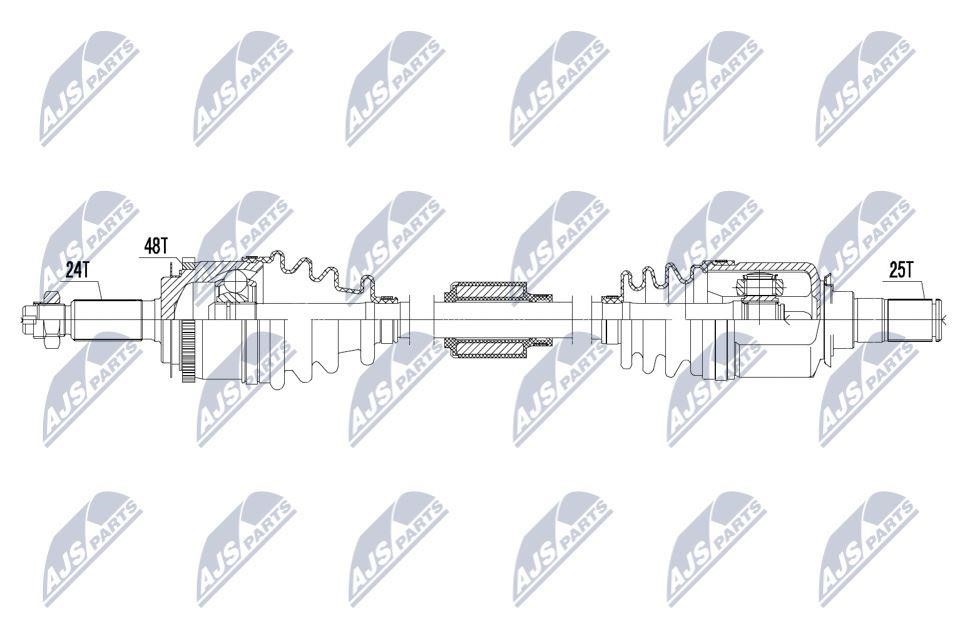 NPWHY622 NTY Drive shaft