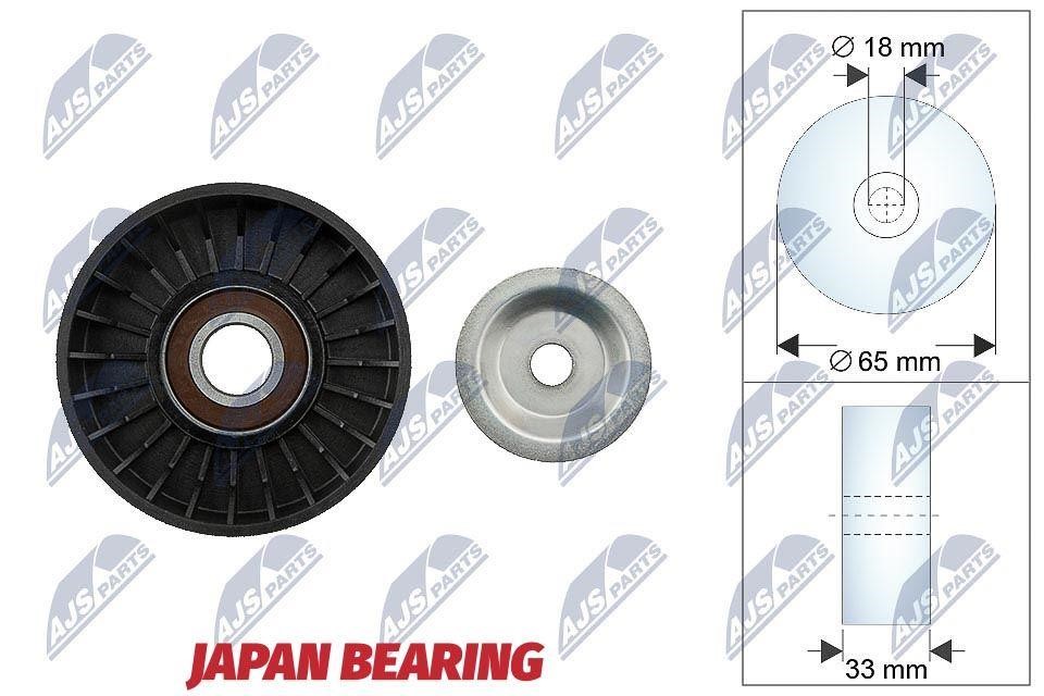 Drive belt tensioner pulley NTY RNK-CH-054