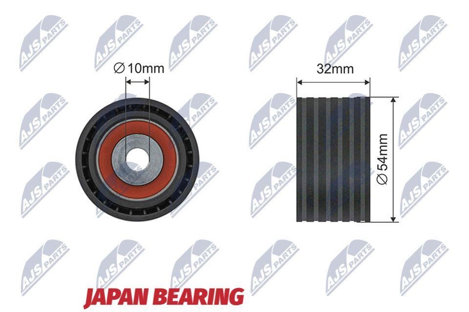 NTY RNK-RE-044 Drive belt tensioner pulley RNKRE044 RNKRE044 NTY Drive belt tensioner pulley