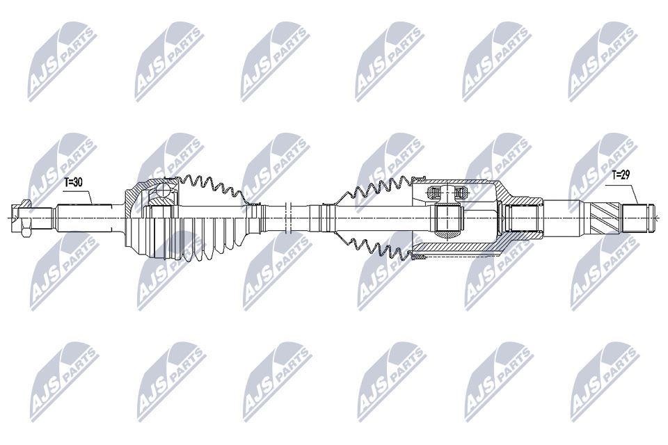 NPWCH112 NTY Drive shaft