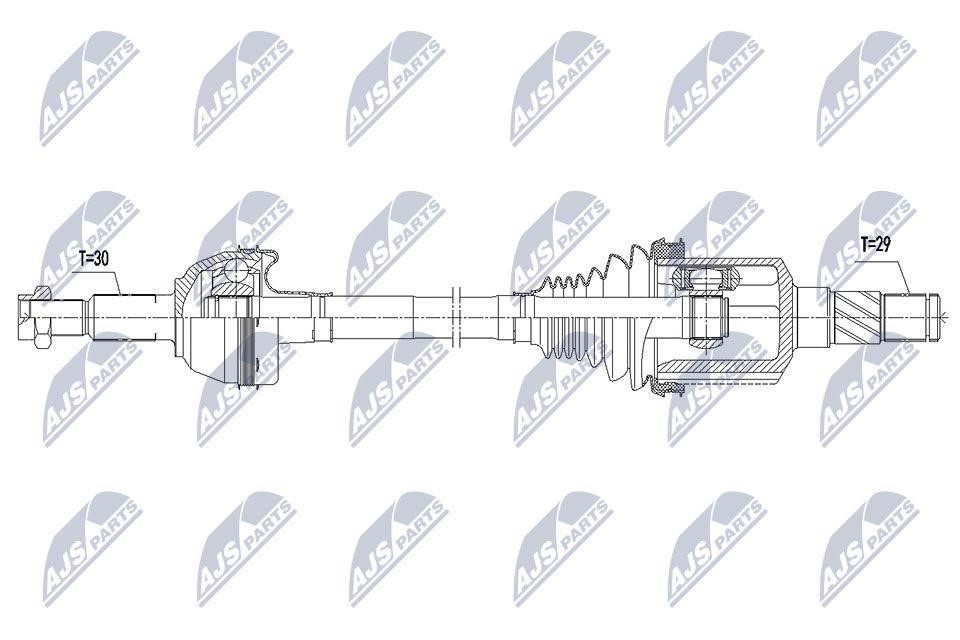 NPWCH116 NTY Drive shaft