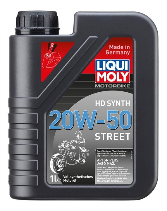 Liqui Moly 3816 Engine oil Liqui Moly Motorbike HD Synth 20W-50 Street, API SN PLUS, JASO MA2, 1l 3816