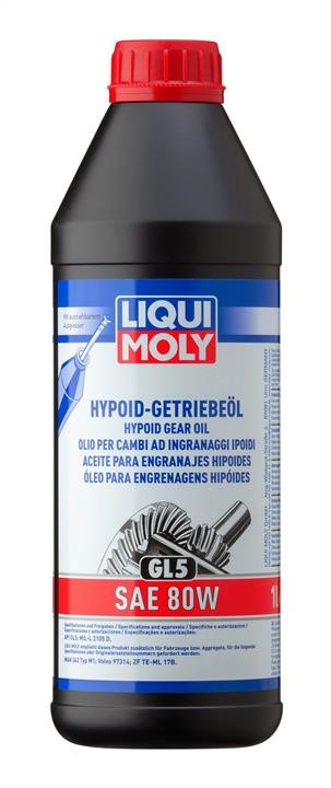 Liqui Moly 1025 Transmission oil Liqui Moly Hypoid-Getriebeöl, API GL5, SAE 80W, 1 l 1025