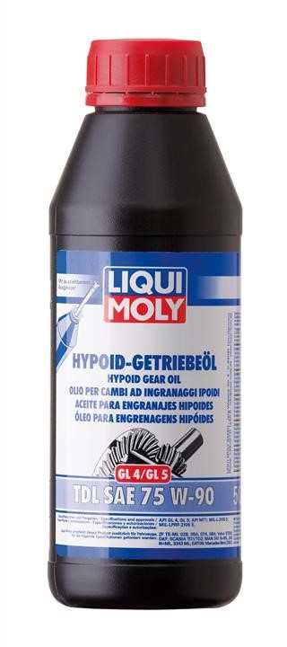 Liqui Moly 1406 Transmission oil Liqui Moly Hypoid-Getriebeöl, API GL4 / 5, TDL SAE 75W-90, 0.5 l 1406