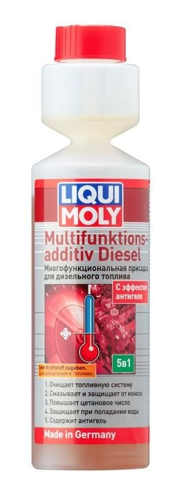 Liqui Moly 39024 Diesel additiv Moly Multifunktionsadditiv Diese, 250 ml 39024