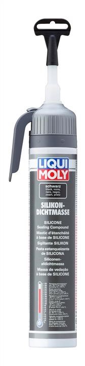 Liqui Moly 6185 Sealant silicone Liqui moly Silicon-Dichtmasse schwarz, 200 ml 6185