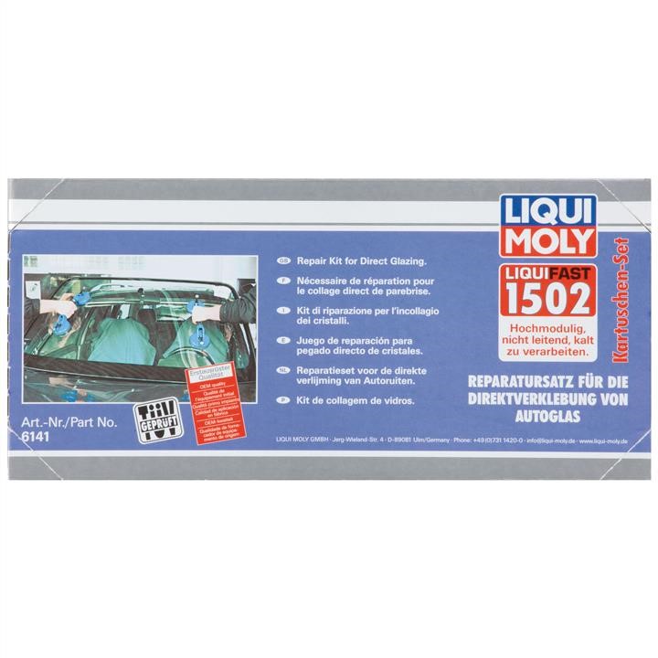 Liqui Moly 6141 Set for gluing glasses Liqui Moly Liquifast 1502 6141