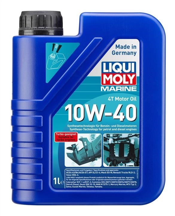 Liqui Moly 25012 Engine oil Liqui Moly Marine 4T Motor Oil 10W-40, 1 l 25012