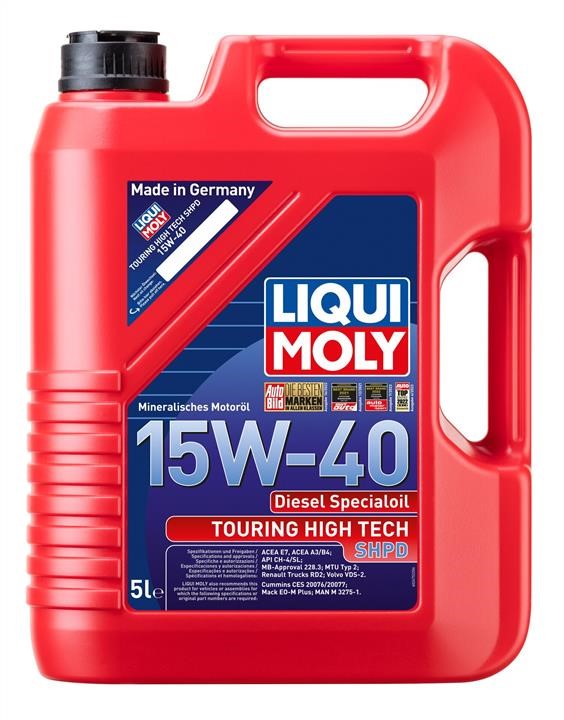 Liqui Moly 2475 Motor oil Liqui Moly Touring High Tech SHPD-Motoroil Basic 15W-40 ACEA E7/A3/B4, API CH-4/SL, 5 l 2475