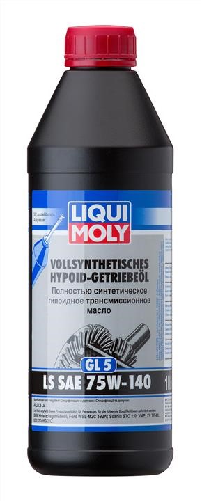 Liqui Moly 8038 Transmission oil Liqui Moly FULLY SYNTHETIC HYPOID GEAR OIL LS 75W-140, API GL5, 1l 8038