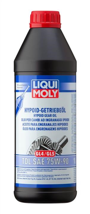 Liqui Moly 1407 Transmission oil Liqui Moly Hypoid-Getriebeöl, API GL4/5, TDL SAE 75W-90, 1 l 1407