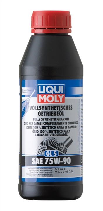 Liqui Moly 1413 Transmission oil Liqui Moly Vollsynthetisches Getriebeöl, API GL5, SAE 75W-90, 0.5 l 1413