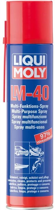 Liqui Moly 3391 Universal grease LM 40 Multi-Funktions-Spray, 400 ml 3391