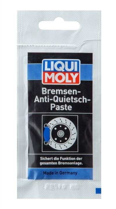 Liqui Moly 3078 Paste for the brake system Liqui Moly BREMSEN-ANTI-QUIETSCH-PASTE, blue, 10gram 3078