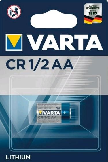 Varta 06127101401 Battery CR 1/2AA BLI 1 Lithium 06127101401