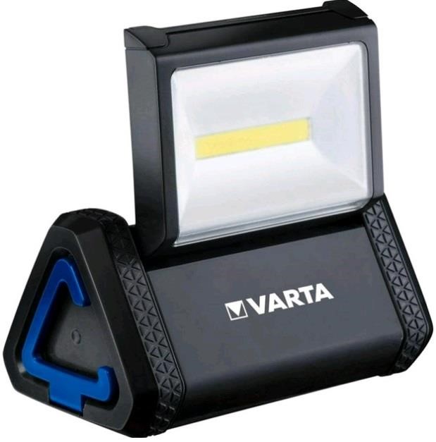 Varta 17648101421 Work Flex Area Light,  IP54, up to 230 lumens, up to 22 meters, 2 modes, magnet 17648101421