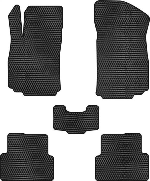 EVAtech CT32352C5RBB Mats in the cabin EVAtech for Chevrolet Aveo 2012+ 3 generation Htb EU CT32352C5RBB