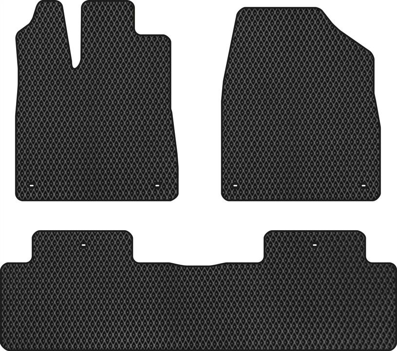 EVAtech AA22412ZV3TL6RBB Mats in the cabin EVAtech for Acura MDX (YD3) 2013-2016 3 generation SUV USA AA22412ZV3TL6RBB