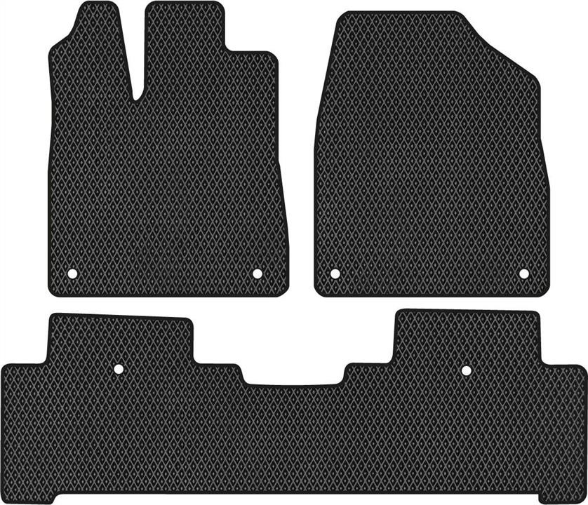 EVAtech AA21948ZV3TL6RBB Mats in the cabin EVAtech for Acura MDX (YD3) Hybrid Restyling 2016-2020 3 generation SUV USA AA21948ZV3TL6RBB