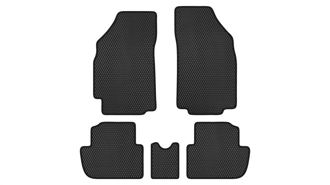 EVAtech CT21639CG5RBB Mats in the cabin EVAtech for Chevrolet Spark (M300) 2009-2015 3 generation Htb EU CT21639CG5RBB